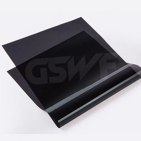 Χρώμα Σταθερό Carbon Auto Window Tint Film
